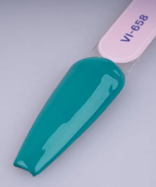 VI PRO-658 ΗΜΙΜΟΝΙΜΟ ΒΕΡΝΙΚΙ 15ML ΣΚΟΥΡΟ ΤΙΡΚΟΥΑΖ - SKU 103000-658