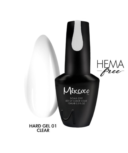 HARD GEL CLEAR 01 - SKU 180001