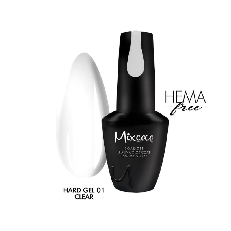 HARD GEL CLEAR 01 - SKU 180001