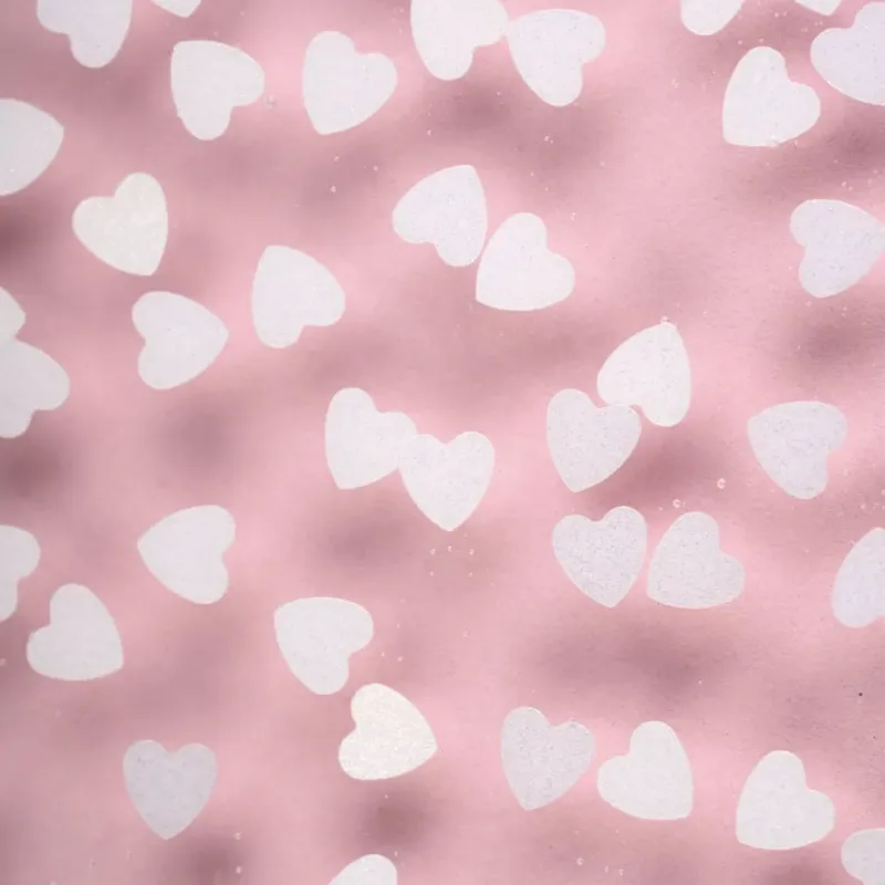 HEART SHAPE WHITE NON WIPE TOP COAT 15ML - SKU 100300