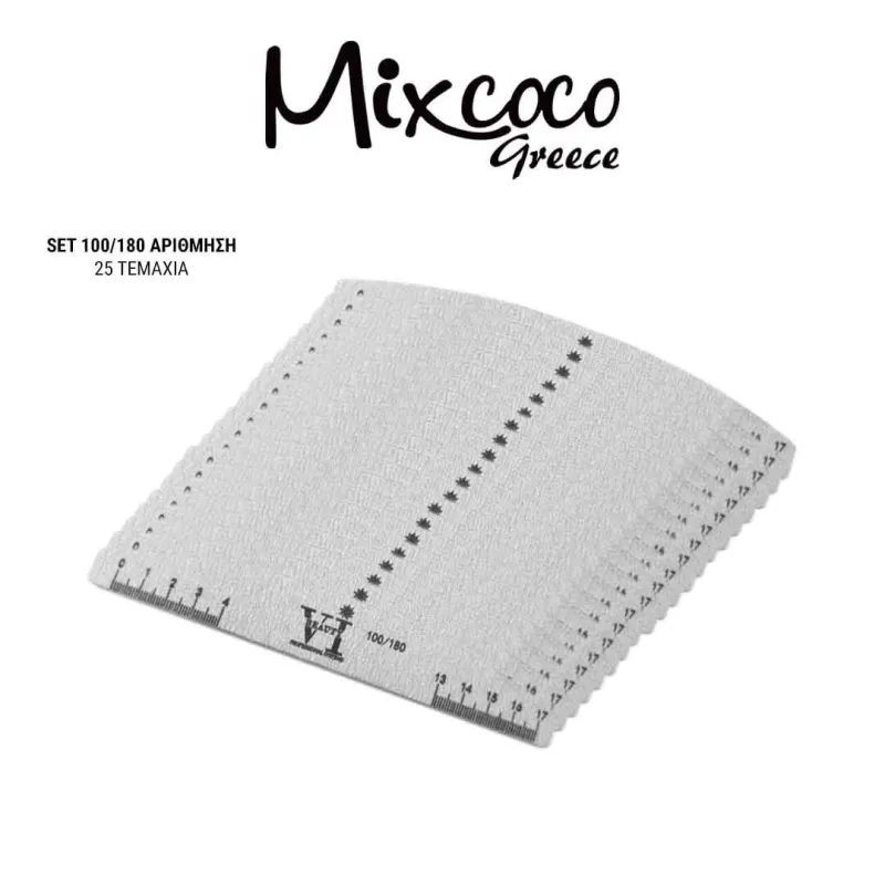 ΕΠΑΓΓΕΛΜΑΤΙΚΕΣ ΛΙΜΕΣ BOAT 100⁄180 ΜΕ ΑΡΙΘΜΗΣΗ (ΧΑΡΑΚΑΣ) 25ΤMX- Mixcoco