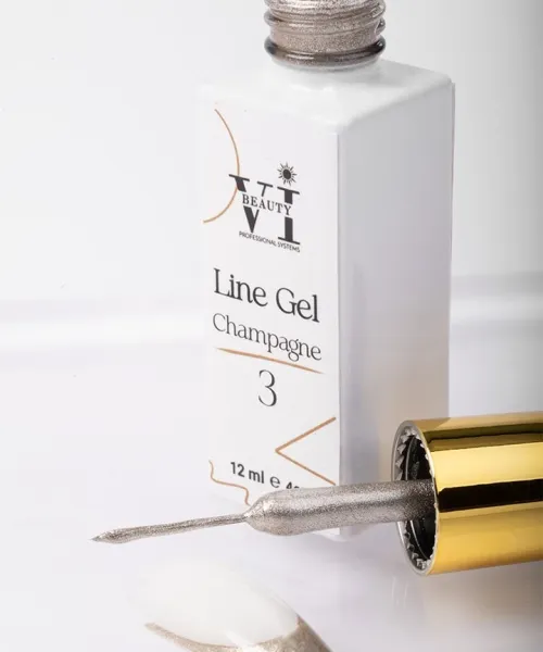 LINE GEL 03 CHAMPAGNE- Mixcoco
