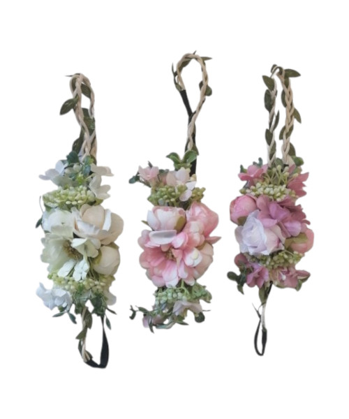 Κορδέλα μαλλιών λουλούδια