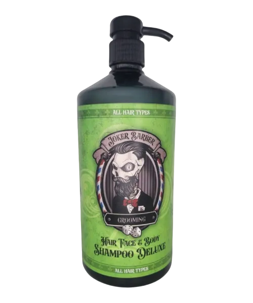 JOKER BARBER HAIR FACE & BODY SHAMPOO DELUXE 1000ml