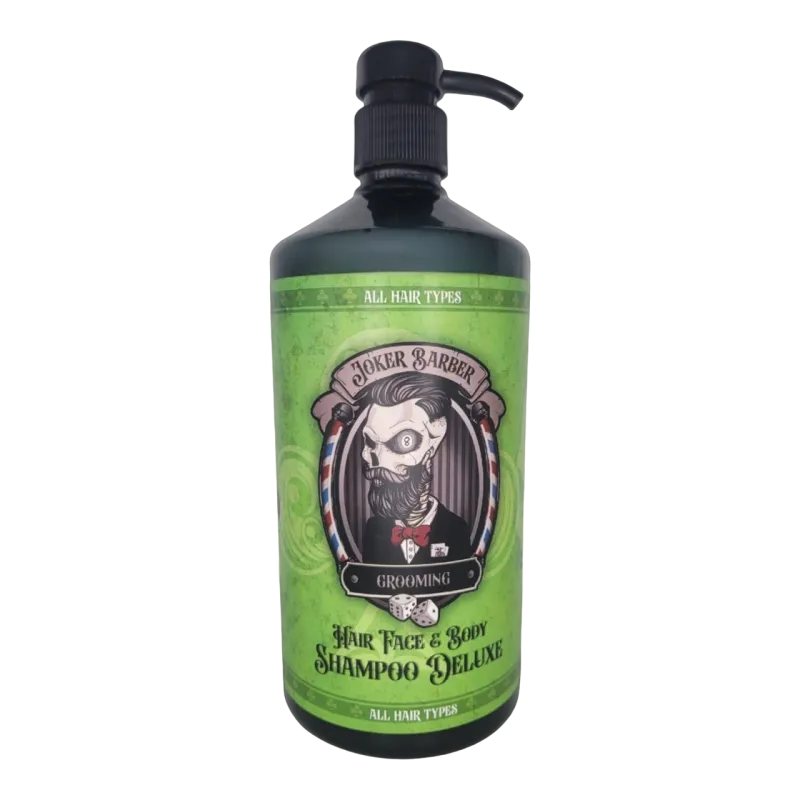 JOKER BARBER HAIR FACE & BODY SHAMPOO DELUXE 1000ml