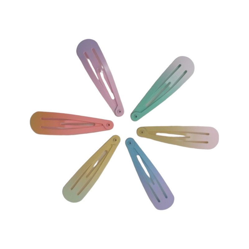 Κλικ κλακ μαλλίων σετ 2 τεμ 6 cm