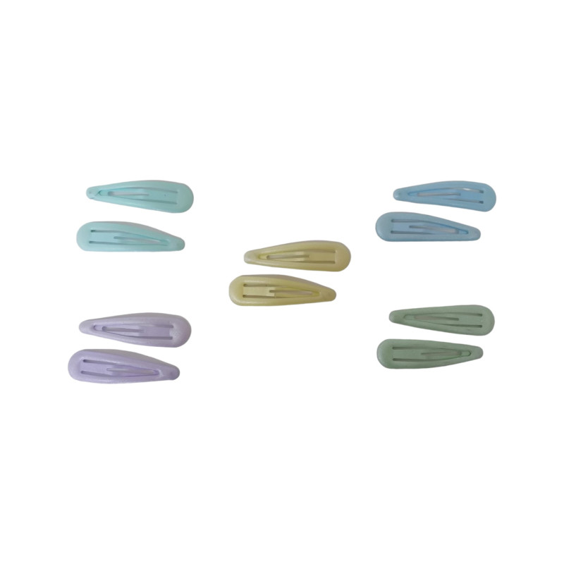 Κλικ κλακ μαλλίων 6 cm  σετ 2 τεμ