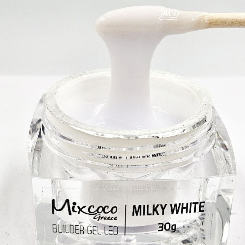 BUILDER GEL 15gr MILKY WHITE MIXCOCO - SKU 150315
