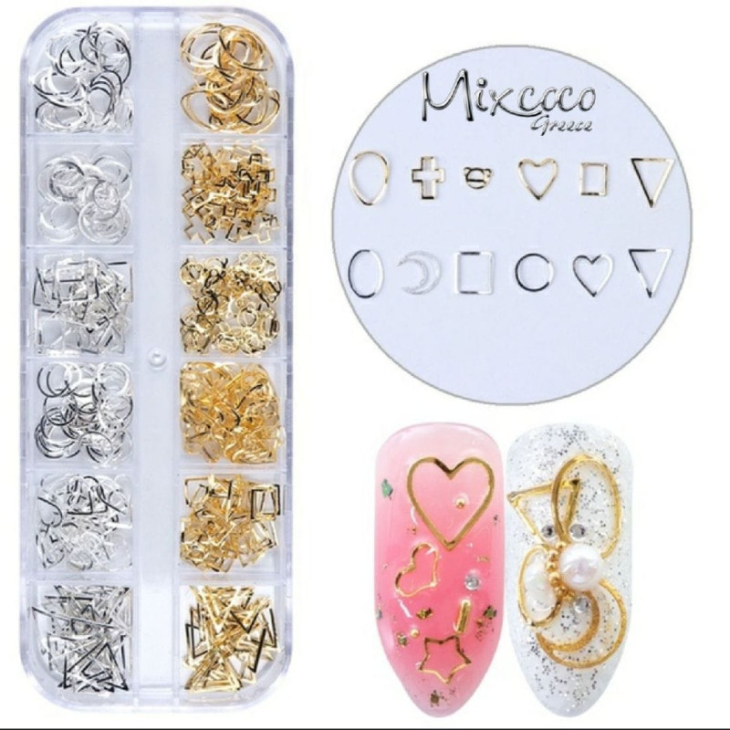 ΚΑΣΕΤΙΝΑ ΜΕ ΑΣΗΜΙ & ΧΡΥΣΑ ΔΙΑΚΟΣΜΗΤΙΚΑ Ν05- Mixcoco