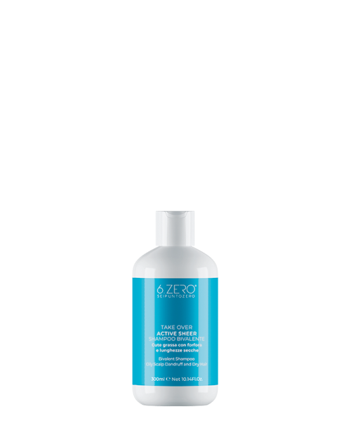 6.ZERO SEIPUNTOZERO ACTIVE SHEER SHAMPOO 300ml