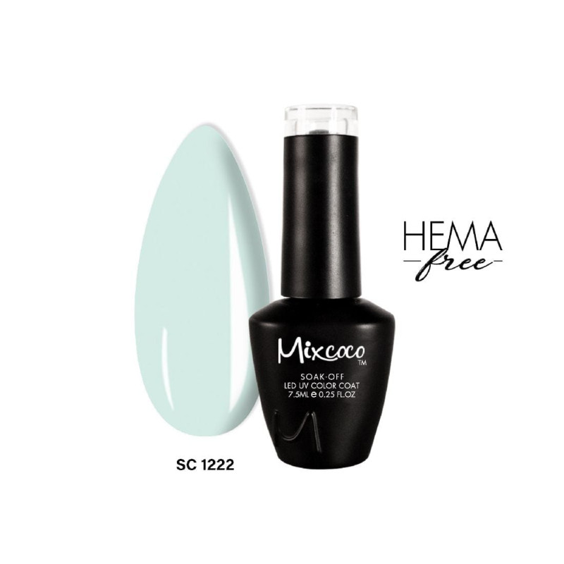 SC-1222 Ημιμόνιμο Βερνίκι 7.5ml Οινοπνευματί Mixcoco - SKU 102122-2-75
