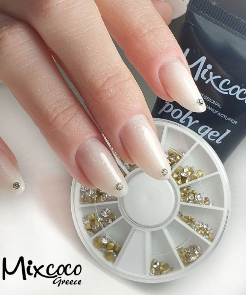 POLY GEL MIXCOCO 60ML BEIGE CREAM- Mixcoco
