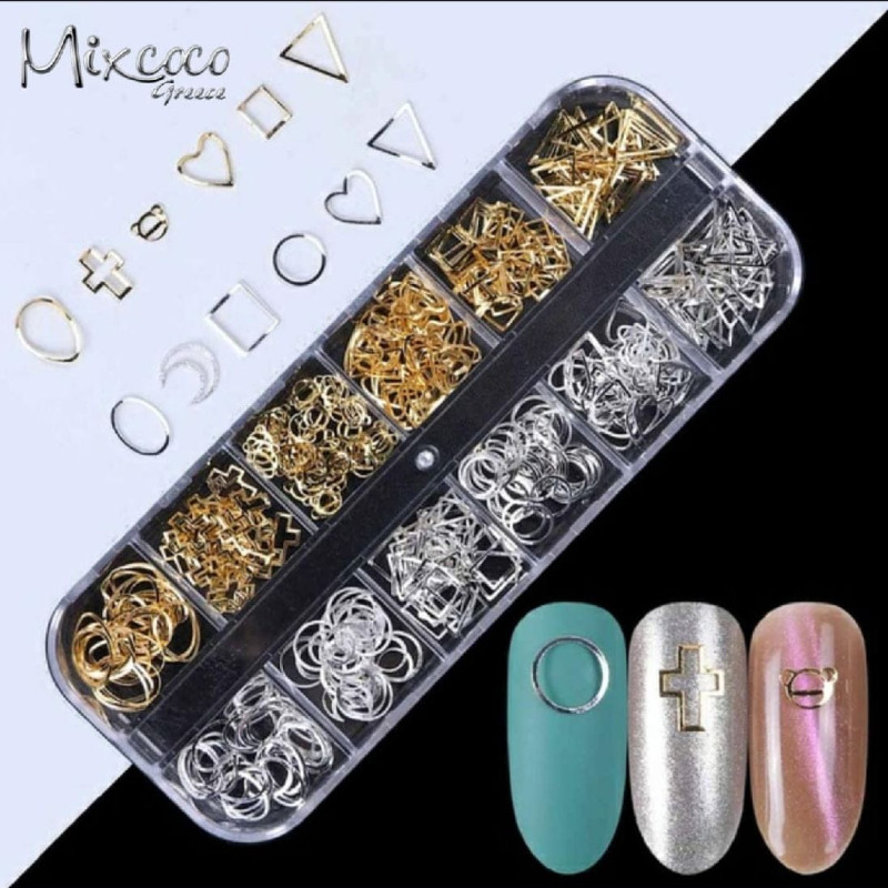 ΚΑΣΕΤΙΝΑ ΜΕ ΑΣΗΜΙ & ΧΡΥΣΑ ΔΙΑΚΟΣΜΗΤΙΚΑ Ν05- Mixcoco