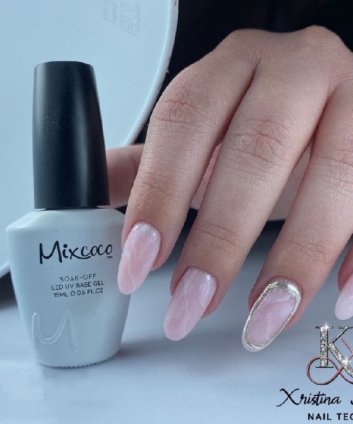 RUBBER BASE 064 BABY PINK 15ML - SKU 100197-64