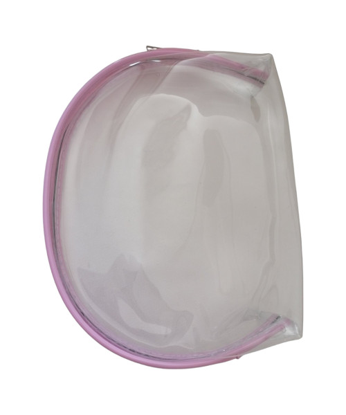 Νεσεσέρ διάφανο με Χρώμα λεπτομέρεια στο φερμουάρ σε 12 αποχρώσεις