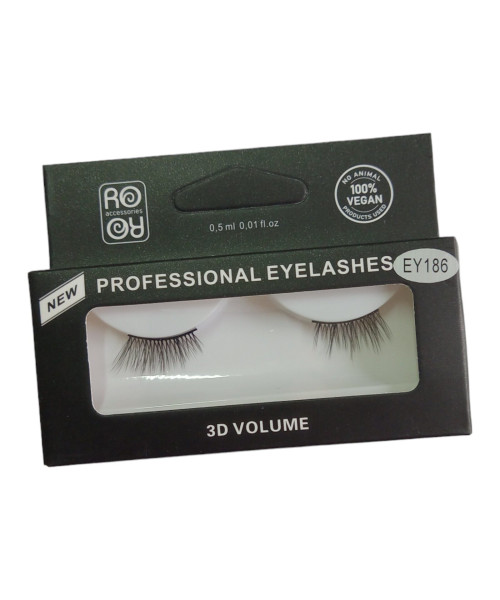 Μισές Βλεφαρίδες με κόλλα 3D Volume