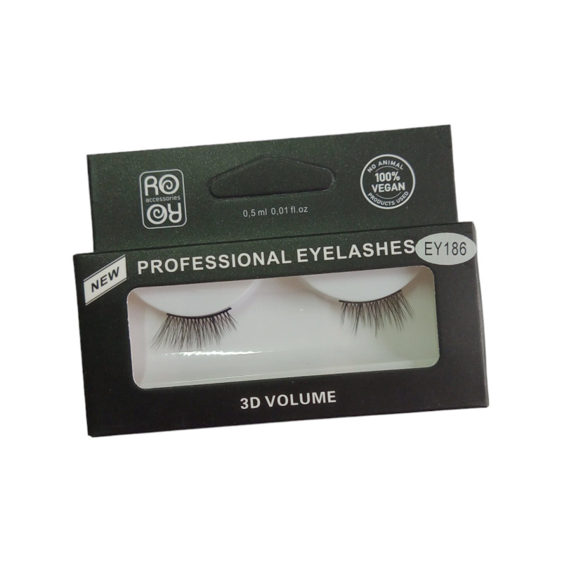 Μισές Βλεφαρίδες με κόλλα 3D Volume