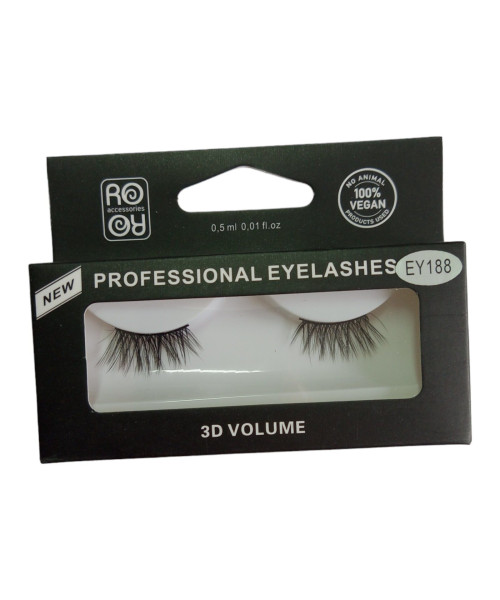 Βλεφαρίδες με κόλλα 3D Volume