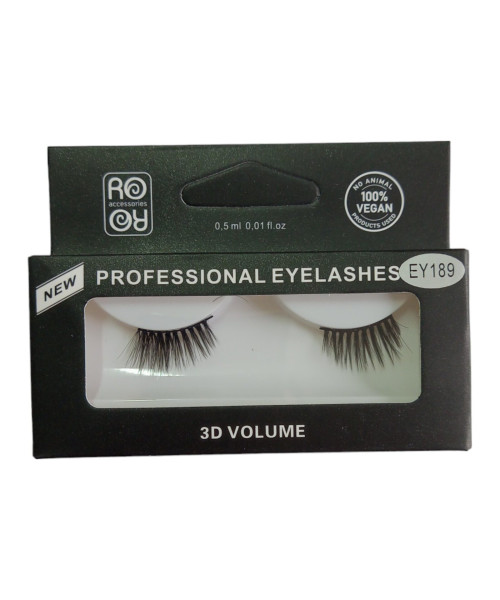 Βλεφαρίδες με κόλλα 3D Volume