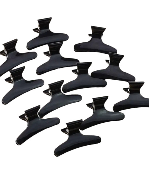 Κομμωτηριακό κλάμερ μαλλιών σετ 12 τεμ