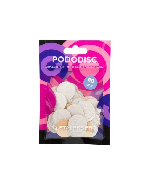 Staleks Ανταλλακτικά pododisc 20mm 80grit 50τμχ PDF-20-80 - SKU 223537-001