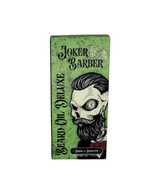JOKER BARBER BEARD OIL DELUXE SHINE&SMOOTH 75ml