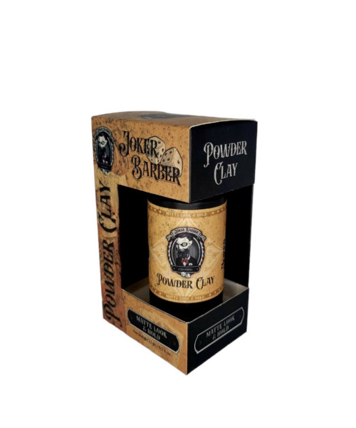 JOKER BARBER POWDER CLAY MATTE LOOK&HOLD 21gr