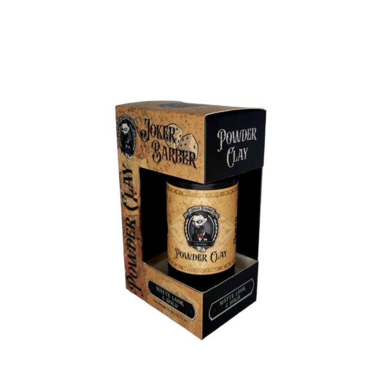 JOKER BARBER POWDER CLAY MATTE LOOK&HOLD 21gr