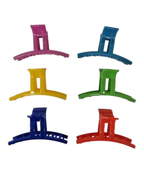 Κλάμερ μαλλιών χρώμα glitter 8.5cm