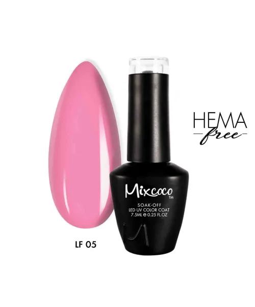 LF-05 Ημιμόνιμο Βερνίκι 7.5ml (Baby-Pink Έντονο) Mixcoco - SKU 100505-75