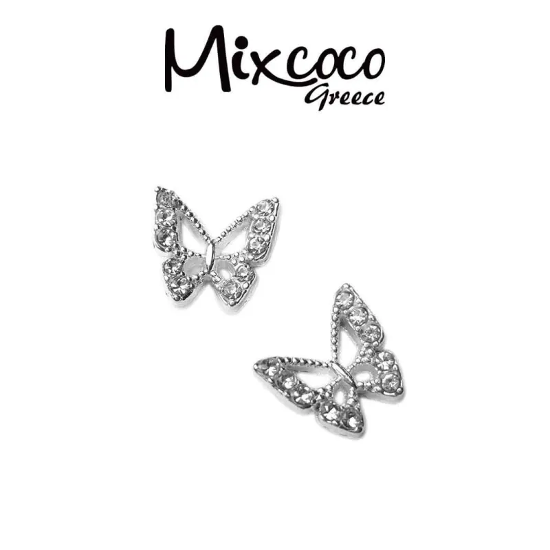 ΜΕΤΑΛΛΙΚΕΣ ΔΙΑΚΟΣΜΗΤΙΚΕΣ ΠΕΤΑΛΟΥΔΕΣ ΑΣΗΜΙ 2ΤΕΜ- Mixcoco