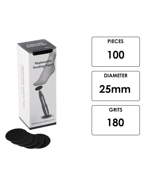 ΑΝΤΑΛΛΑΚΤΙΚΑ PODODISC 25MM FINE 100ΤΜΧ- Mixcoco