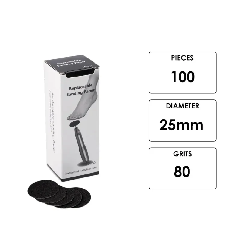 ΑΝΤΑΛΛΑΚΤΙΚΑ PODODISC 25MM COARSE 100ΤΜΧ- Mixcoco