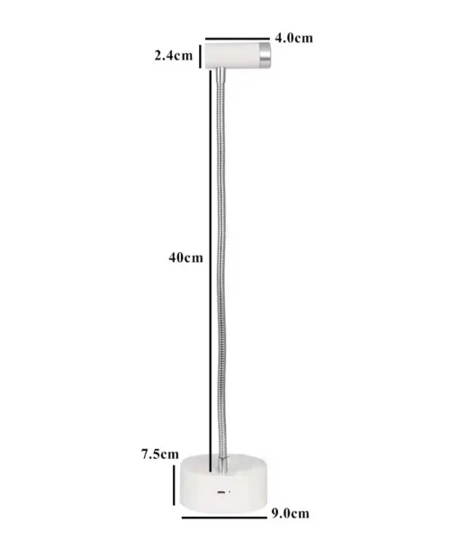 LED ΛΑΜΠΑ ΜΕ ΒΑΣΗ ΚΑΙ TOUCH SENSOR - SKU 200096