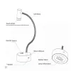 LED ΛΑΜΠΑ ΜΕ ΒΑΣΗ ΚΑΙ TOUCH SENSOR - SKU 200096