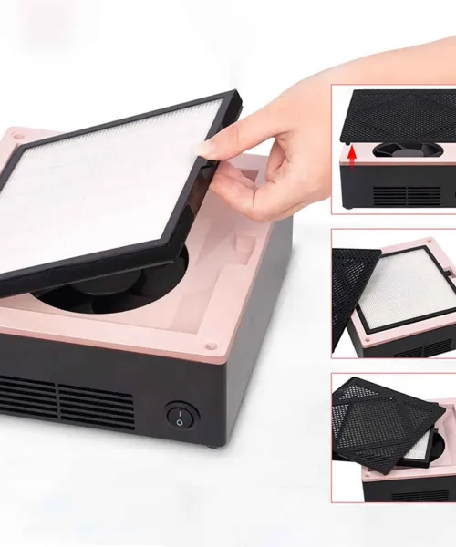 ΕΠΑΓΓΕΛΜΑΤΙΚΟΣ ΑΠΟΡΡΟΦΗΤΗΡΑΣ Μ-101 BLACK- ROSE GOLD- Mixcoco