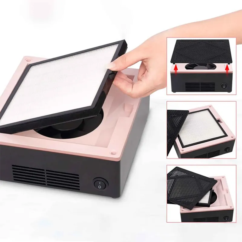 ΕΠΑΓΓΕΛΜΑΤΙΚΟΣ ΑΠΟΡΡΟΦΗΤΗΡΑΣ Μ-101 BLACK- ROSE GOLD - SKU 203010