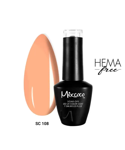 SC-108 Ημιμόνιμο Βερνίκι 7.5ml Mixcoco - SKU 102108-75