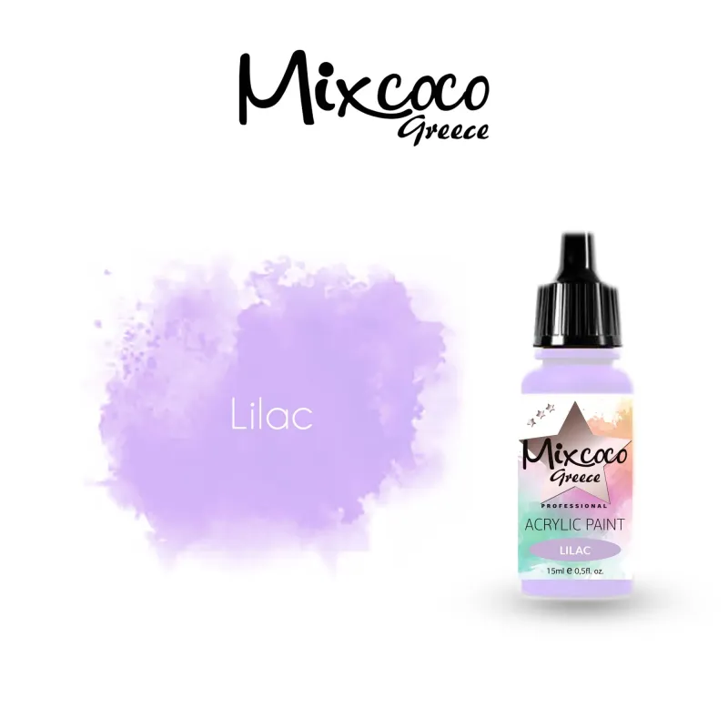 ΑΚΡΥΛΙΚΟ ΧΡΩΜΑ ΑΕΡΟΓΡΑΦΟΥ LILAC 15ML - SKU 204150