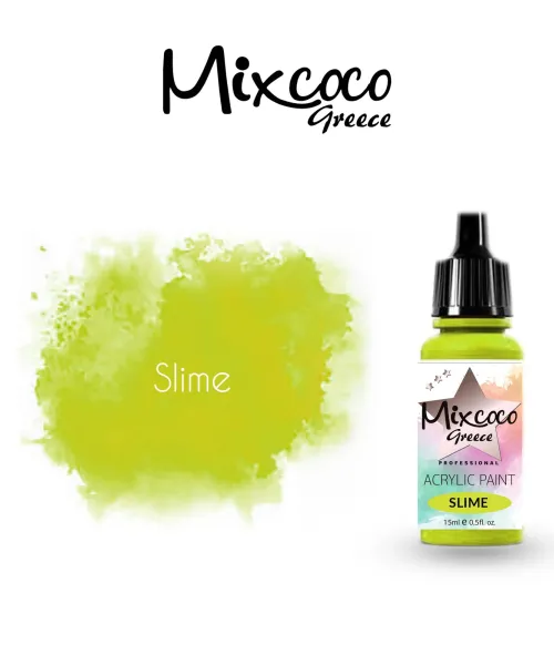 ΑΚΡΥΛΙΚΟ ΧΡΩΜΑ ΑΕΡΟΓΡΑΦΟΥ SLIME 15ML - SKU 204147