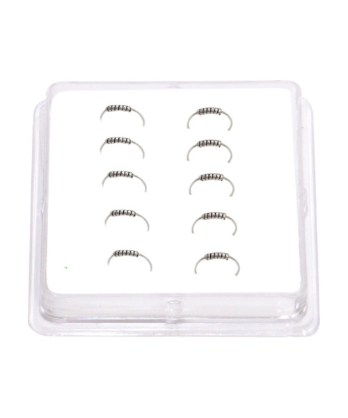 Σκουλαρίκι Κρίκος Μύτης Ασήμι 925