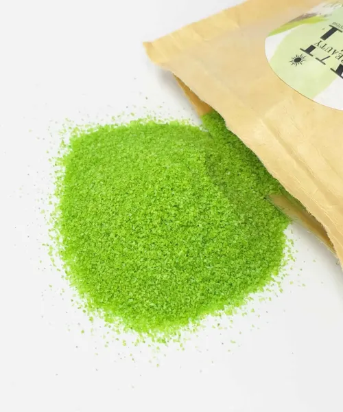 CRYSTAL JELLY SPA 220GR GREEN TEA- Mixcoco