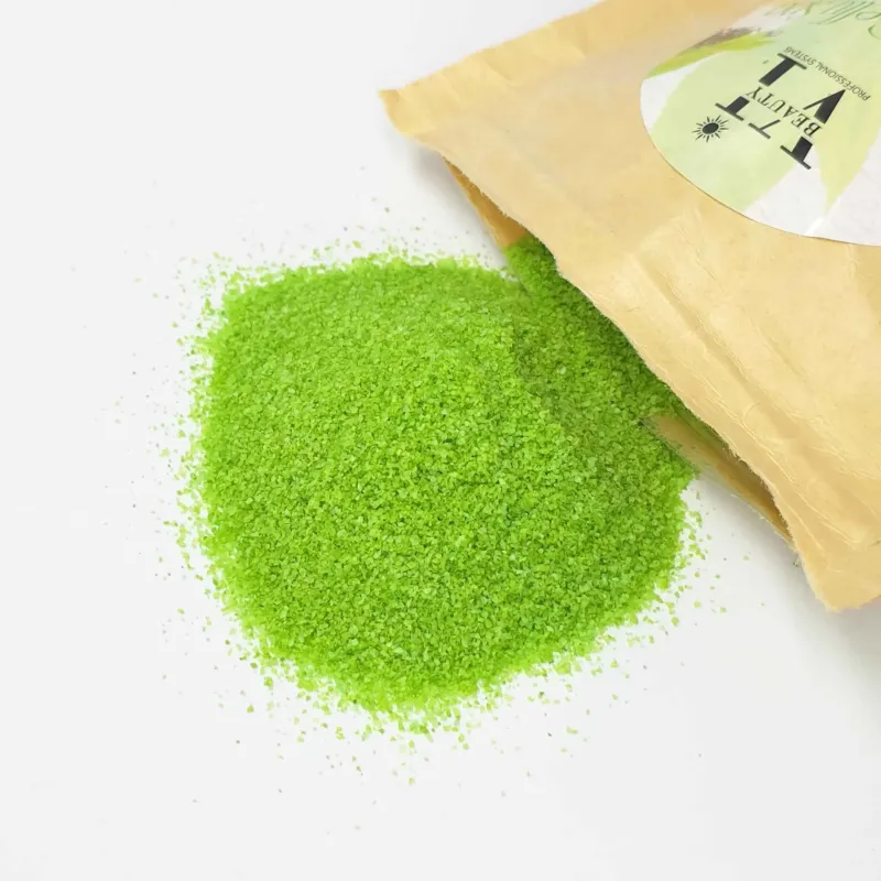 CRYSTAL JELLY SPA 220GR GREEN TEA- Mixcoco