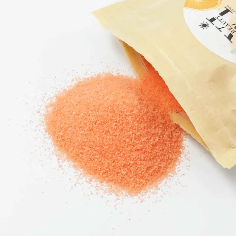 CRYSTAL JELLY SPA 220GR ORANGE- Mixcoco