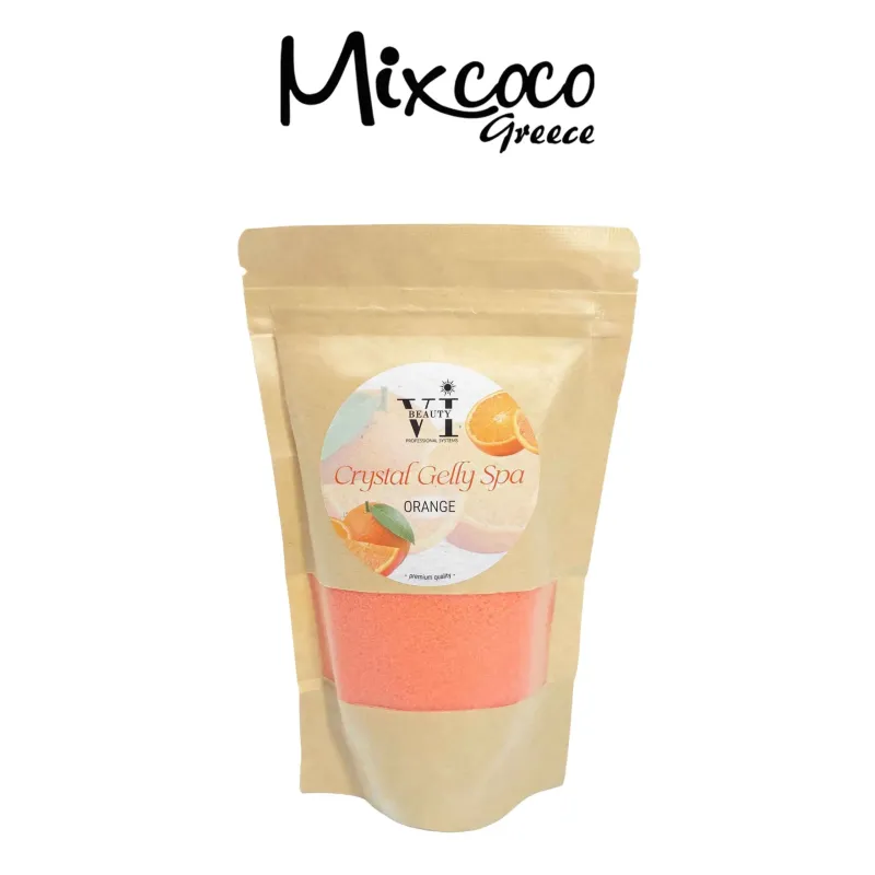 CRYSTAL JELLY SPA 220GR ORANGE- Mixcoco