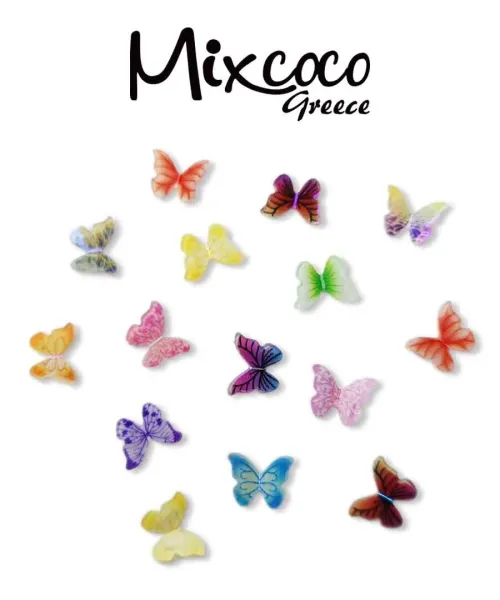 ΔΙΑΚΟΣΜΗΤΙΚΕΣ 3D ΠΕΤΑΛΟΥΔΕΣ 1ΤΕΜ- Mixcoco