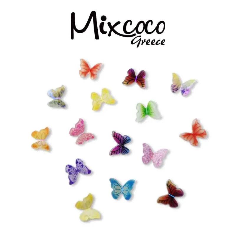 ΔΙΑΚΟΣΜΗΤΙΚΕΣ 3D ΠΕΤΑΛΟΥΔΕΣ 1ΤΕΜ- Mixcoco