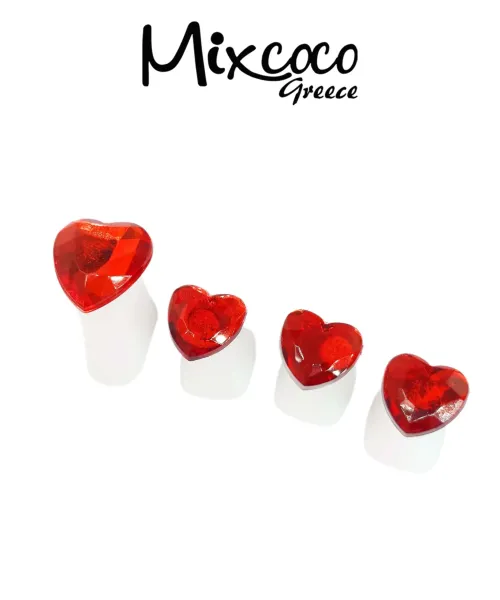 ΔΙΑΧΩΡΙΣΤΙΚΑ ΔΑΧΤΥΛΩΝ ΣΙΛΙΚΟΝΗΣ - ΔΙΑΜΑΝΤΕΝΙΕΣ ΚΑΡΔΙΕΣ- Mixcoco