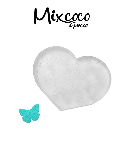ΚΑΛΟΥΠΙ ΚΑΡΔΙΑ ΓΙΑ 3D ΣΧΕΔΙΑ - BUTTERFLIES- Mixcoco