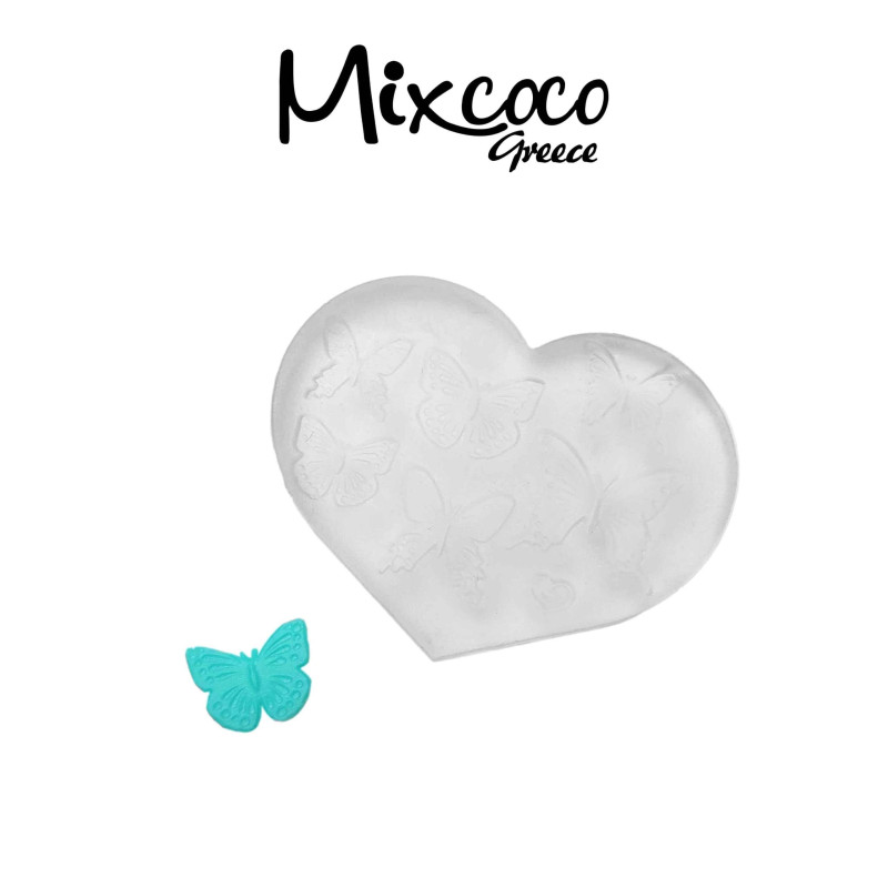 ΚΑΛΟΥΠΙ ΚΑΡΔΙΑ ΓΙΑ 3D ΣΧΕΔΙΑ - BUTTERFLIES- Mixcoco